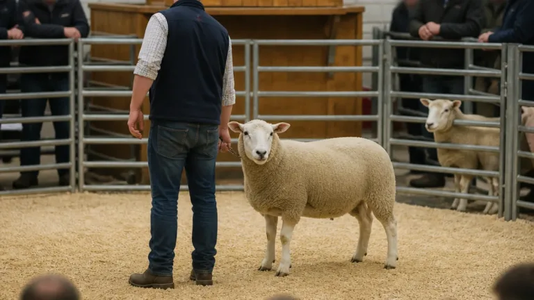 Shearling ewe tops NI Dorset autumn sale at 850gns; champion ram sells for 700gns