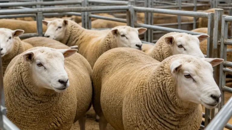 Texel shearlings lead strong breeding trade at Skipton