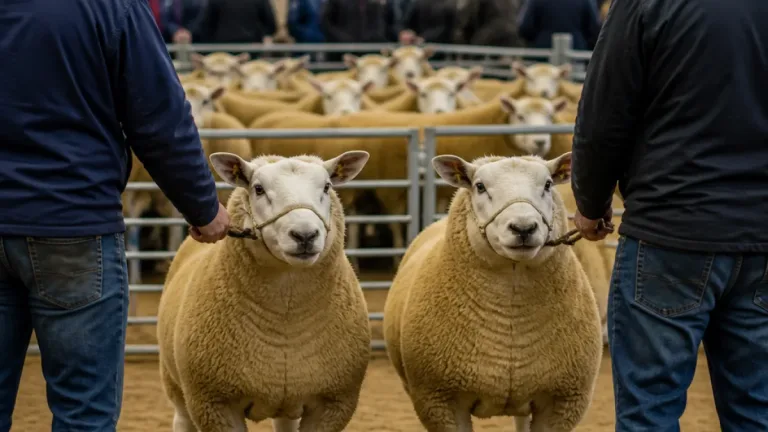 Texel ram sale in Northern Ireland finishes season with strong trade and two top calls at 1,600gns