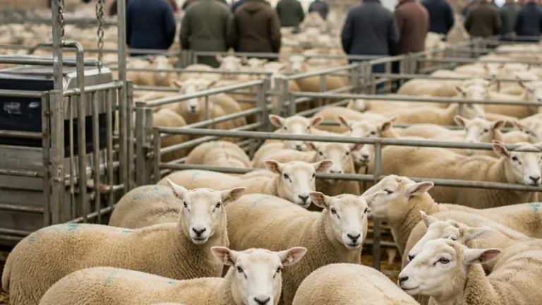 Fast trade for lambs as Ross market sees strong demand and top prices of £200/head