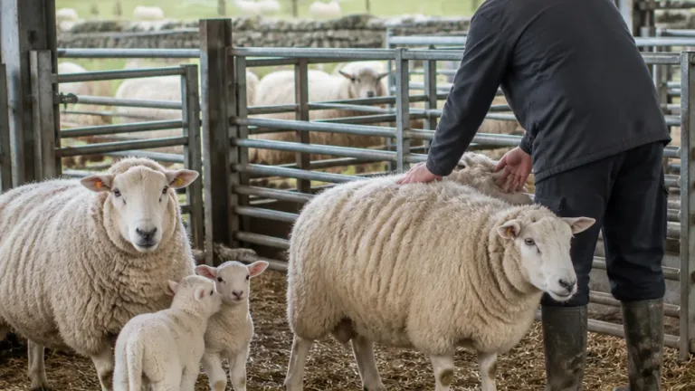Ewe condition linked to colostrum, milk and lamb growth
