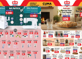 BİM’e Overlok ve Dikiş Makinesi Geliyor! BİM 26 Aralık Aktüel Kataloğu!